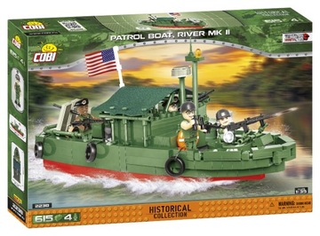 Klocki Cobi 2238 Patrol Boat River Mk II