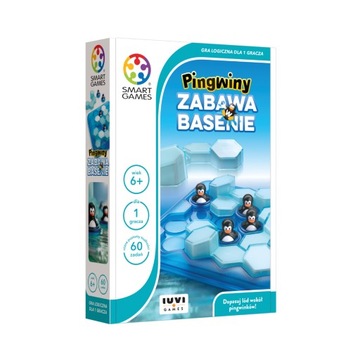 IUVI Games Smart Games Pingwiny zabawa w basenie Gra logiczna od 6 lat