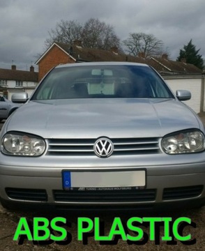 VW G4 GOLF 4 брови // ЧЕРНЫЙ ///ПЛАСТИК ///АБС ///