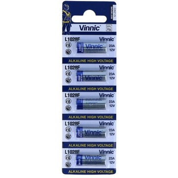 5 x BATERIA VINNIC 12V L1028F A23 MN21 1028 A 23
