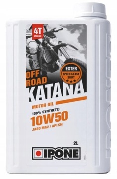 IPONE KATANA OFF ROAD 10W50 OLEJ 4T 100% SYNTET 2L