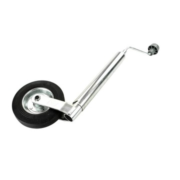 ПОДДЕРЖИВАЮЩЕЕ КОЛЕСО С РУЧКОЙ 200 кг ПОДДЕРЖИВАЮЩИЙ МАНЕВР ДЛЯ ЗАЖИМОВ ПРИЦЕПА