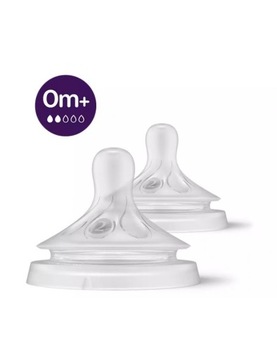 Avent smoczek natural response 0m+ 2szt.