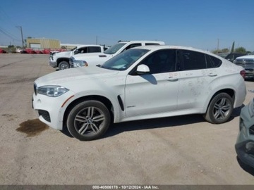 BMW X6 F16 2018 BMW X6 2018r., XDRIVE35I, od ubezpieczalni 3.0 Benzyna 300KM, zdjęcie 3