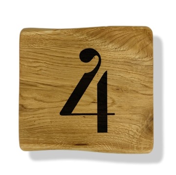 Numery na dom, deska z numerem