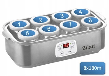ЙОГУРТНИЦА, ТАЙМЕР, АВТОМАТИЧЕСКАЯ, 1440МЛ /8x180МЛ/