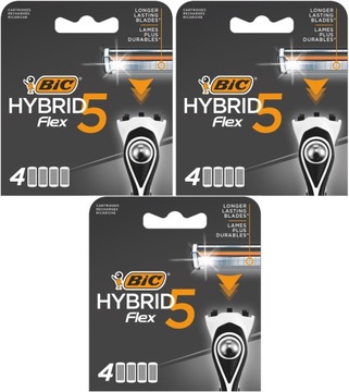 Bic WKŁADY DO HYBRID 5 FLEX 12 SZT