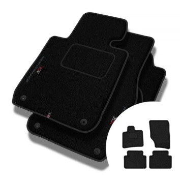 Velurové koberce Performance pro Audi Q7 I 4L 2006-2015