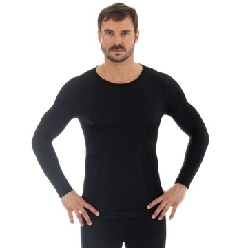 Koszulka z długim rękawem BRUBECK COMFORT WOOL M