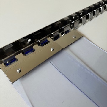 Kurtyna paskowa (szer. x wys.) 120cm x 200 cm, pasy PCV 125x2 mm