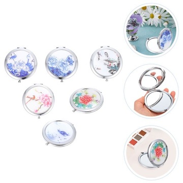 Складное зеркало под туалетный столик, двустороннее, 6 шт.