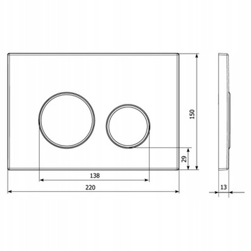 НАБОР УНИТАЗА БЕЗОБЕДКИ, ЗОЛОТАЯ РАМКА, КНОПКА