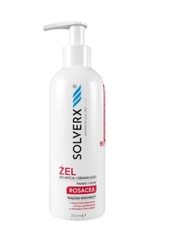 SOLVERX Rosacea Żel do mycia i demakijażu 200 ml