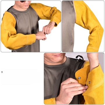 1 ПАРА УСТОЙЧИВЫХ К ПОРЕЗАМ РУКАВ ЗАЩИТА ОТ СВАРКИ (YE