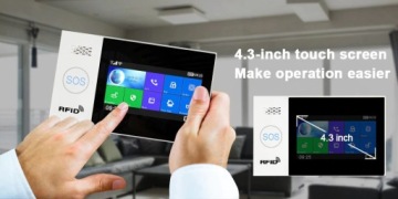 Беспроводная GSM-сигнализация + WiFi PG107 + сирена 120 дБ
