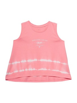 BEZRĘKAWNIK, TOP DZIEWCZĘCY 4FJWSS24TTSHF1145 4F 140cm