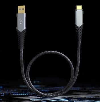 Кабель FiiO LA-TC1 USB-A — Type-C, длина 100 см, надлежащим образом экранированный