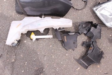 Передний комплект бампера на капот Navara D40 Lift 10 лет