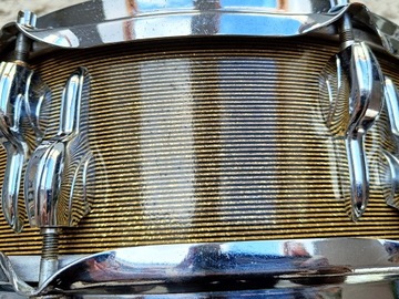 WERBEL PERKUSYJNY AMATI LIGNALONE GOLD SPARKLE BLACK STRIPS 14