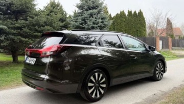 Honda Civic IX Tourer 1.6 i-DTEC 120KM 2015 Honda Civic Honda Civic 1.6 i-DTEC Sport Black Edition 1.6 Diesel 120KM, zdjęcie 5