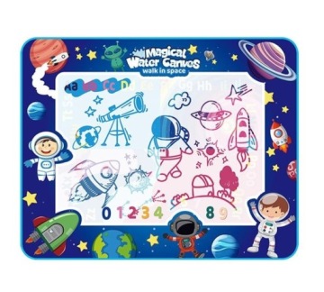 Килимок водний для малювання XXL фломастер 100x80 см