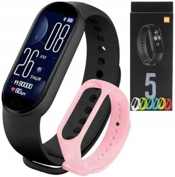 SMARTBAND OPASKA SPORTOWA SMARTWATCH ZEGAREK M5