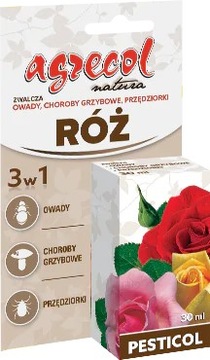 PESTICOL 3w1 zwalcza szkodniki i choroby róż 30ml