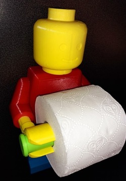 LEGO MAN Ванная комната Детский держатель для туалетной бумаги