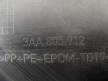 PASSAT B7 1.6 TDI 13R PODBĚH PRAVÝ PŘEDNÍ DÍL 3AA805912