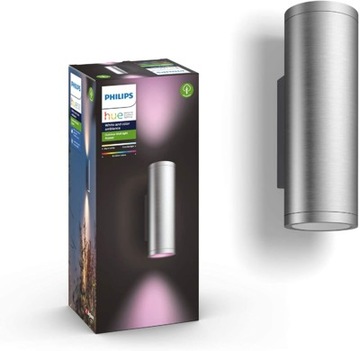 Kinkiet ogrodowy Philips hue zintegrowane źródło LED 16 W