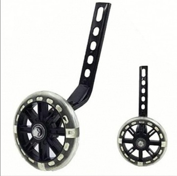 ДЕТСКИЕ КОЛЕСА С БОКОВОЙ ПОДДЕРЖКОЙ ДЛЯ ВЕЛОСИПЕДА 12–20 ДЮЙМОВ С ЦВЕТНЫМ СВЕТЯЩИМСЯ СВЕТОДИОДОМ