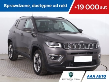 Jeep Compass II SUV 1.4 Multiair 170KM 2019 Jeep Compass 1.4 MultiAir, Salon Polska
