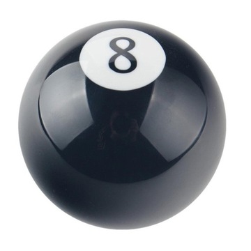 8 POOL BILARD BALL GAŁKA ZMIANY BIEGÓW Czarny W/