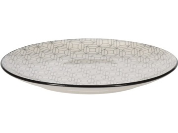 Porcelanowy talerz talerzyk DESEROWY 19 cm - GEO
