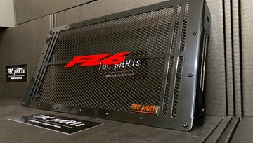 OSŁONA CHŁODNICY YAMAHA FZ6 S2 TBCPARTS CUSTOM RED