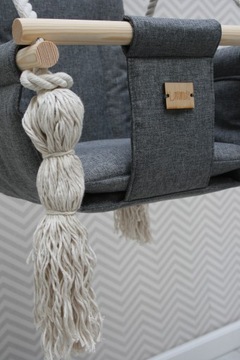 ЛАВАНДО - ДЕТСКИЕ ЖЕСТКИЕ ЛЬНЯНЫЕ КАЧЕЛИ