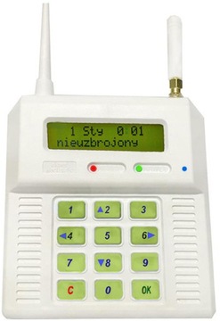[E4z] CB32GZS z GSM - Alarm bezprzewodowy 433,92 MHz / przewodowy - ELMES