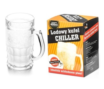 KUFEL DO ZAMRAŻANIA 400ml LODOWY KUFEL +OTWIERACZ