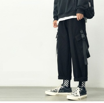 2023 Harem Jogger Pants Men Streetwear Cargo Pants