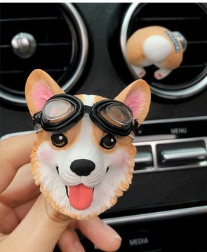 ОСВЕЖИТЕЛЬ АВТОМОБИЛЯ CORGI DOG CONTROL АВТОМОБИЛЬНЫЙ АРОМАТ ДЛЯ РЕШЕТКИ ДУХИ