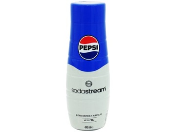 КОНЦЕНТРАТНЫЙ СИРОП PEPSI COLA ДЛЯ НАСЫЩЕННОГО НАПИТКА SODASTREAM 9л, 440мл