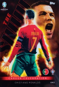 EURO 2024 TOPPS MATCH ATTAX ULTIMATE CELEBRATION Siuuu CRISTIANO RONALDO