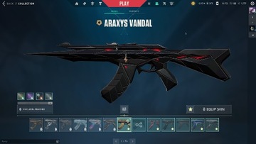 Валорантный аккаунт | 8 ножей | Множество скинов | Высокий уровень