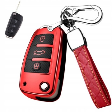 Brelok Etui na Kluczyk do Audi Q2 Q3 Q7 TT A6 S3