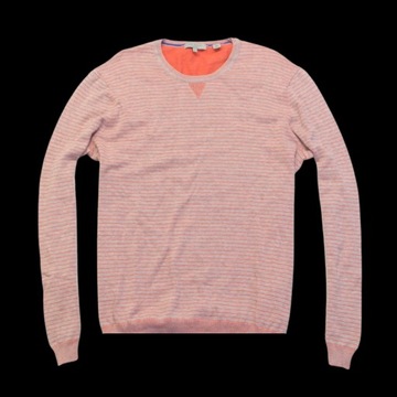 TED BAKER _ CUDOWNY CIEPŁY SWETER Z LOGO _ S/M