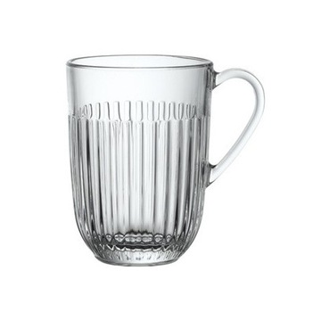 La Rochere OUESSANT KUBEK z uchem grube szkło francuskie 340ml