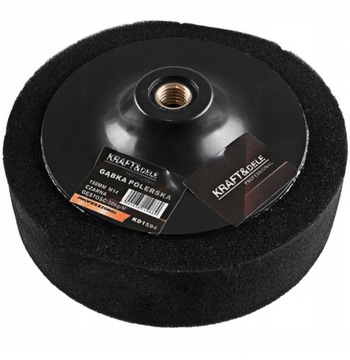 GĄBKA POLERSKA POLERKA 150 MM GWINT M14 30 kg/m³