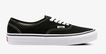 VANS AUTHENTIC TRAMPKI CZARNE SZNUROWANE 35 S2C