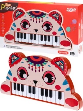 MEGA CREATIVE - ZABAWKA PIANINO MUZYCZNE CAT
