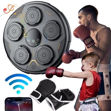 Музыкальный боксерский автомат Ритмическая стена Target Flare Боксерская стена +Бесплатно